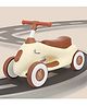 R for Rabbit Speedster Zoomy Push Ride-On for Baby, Wide TPE Wheels with Ergonomic & Comfortable Seat, Non Slip Footrest for 1 to 4 Years Kids, 20 Kgs Weight Capacity (Cream Brown)