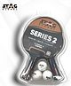 STAG Global Series 2 Table Tennis Playset (2 Racquets & 3 Balls)