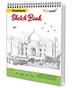 A5 Premium Sketch Book : 36 Sheets - (5.8 x 8.3 Inch) Top Spiral-Bound Sketchpad for Artists,140 GSM Paper Sketching and Drawing Paper for Doodling