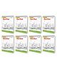 GO WOO A5 Premium Sketch Book : Set of 8 - Top Spiral Sketch Book, 140 GSM Thick Paper for Sketching, 36 Sheets (5.8 x 8.3 Inch), Drawing and Creative Artwork