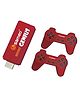 Sameo Micro Genius 8 Bit HDMI Gaming Console with 800 Built in 1 Classic HD Games - Red