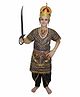 Kaku Fancy Dresses Dussehra Theme Ravan Kavach Costume - Black