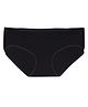 TUMMY Bamboo Cotton Solid Reusable Period Panty - Black