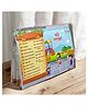 Bade Natkhat All in One Early Learning Velcro Binder Book For Kids to Learn Alphabet, Numbers, Sports & Games, Space & Planets Weather, Seasons Preschool Velcro Binder Book For Kids Toddlers