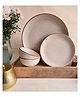 KOASAND WIND DINNER SET: 2 FULL PLATES, 2 QUARTER PLATES WITH 2 BOWLS
