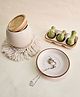 KOA THE ROMANIAN SIDE TABLE RUSTICS- 1 BOHO JAR WITH 2 TRINKET TRAYS