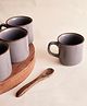 KOA-SANTORINI BEACH SET OF 4 CAMPFIRE MUGS