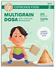 Conscious Food Multigrain Dosa Mix | 200g | With Oats and Brown rice | 100% Natural | No Sugar | No Preservatives