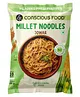 Conscious Food Millet Noodles | 162g | No Preservatives| No Maida | No Msg | No Artificial Colors or Flavors, No Trans Fat & Cholesterol
