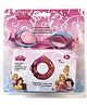 AKN TOYS Princess Swim Ring and Goggles Set Combo Pack for Kids - PACK OF 1 - COLOR MAY VARY