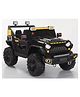 JN Creations 12V Kids Battery Operated Ride-On 4X4 BH-858/868 Jeep with Remote Control (Black Painted)