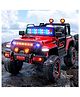 JN Creations 12V Kids Battery Operated Ride-On 4X4 TK-918 Jeep with Remote Control (Red Painted)