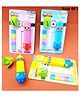 Baby Miniature Cute Cartoon Electric erasers with Fan and Extra Refills for Students and Art Professionals Art & Craft Tool for Kids ( Pack Of 1 )