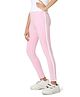 Plan B Side Taped Leggings - Baby Pink
