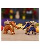 RR Craft Elephant Tealight For Diwali Décoration and Home decoration 4 Pcs