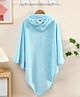 Butterthief New Born Baby Super Soft Hooded Bath Towel - Blue