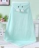 Butterthief New Born Baby Super Soft Hooded Bath Towel - Light Green