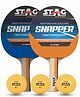 STAG ICONIC Snapper(OrangeBlue)-Playset Table Tennis Kit