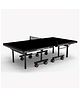 Stag Iconic International 2023 Series Premium Table Tennis (T.T) Table| Full Size Professional Table with Quick Easy Setup| Single Player Playback Mode-(1 Table Cover,2 TT Rackets,3 Balls,1 Clamp Net
