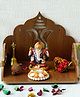 eCraftIndia Ganesha Design Laminated Wood Pooja Temple/Mandir