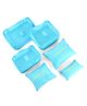 Multi Utility Organizer Pouch Cum travel Kit Set of 6 - Light Blue