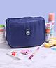 Multi Utility Organizer Pouch Cum Travel Kit with 6 Pockets - Navy Blue