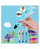 Zyamalox 3D Pen Professional: Versatile 3D Blue Drawing Pen for Creative Projects, Artistry, and Design  Ideal for Professionals and Hobbyists