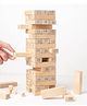 Zyamalox Numbered Jenga Game: Classic Wooden Blocks for Kids and Adults, Fun Puzzles and Stacking Challenges  54 Pieces