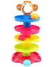 Zyamalox Early Education with Roll and Swirl Ball: 5-Layer Drop and Roll Tower for Babies and Toddlers  Colorful Educational Toy for Stacking, Dropping, and Development!