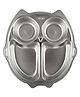 Theoni Stainless Steel Section Owl Shape Kids Plate / Portion Plate / Dinner Plate - Owl Shape.