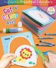 Intelliskills Cut N' Colour Activity Animal Book | 5 Crayons & 1 Child Safe Scissor | Multicoloured Drawing & Colouring Book for Kids | Animal Kingdom Themed Fun | Ideal for Gifting | Develops Fine Motor Skills | Educator Recommended | BIS Certified