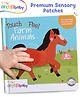 Intellibaby Touch N' Feel Farm Animals Story Board Book | Sensory Learning with Soft Textures & Colourful Illustrations | Discover Farm Life | Tactile Skill Development | BIS Certified | Ideal for Gifting | Educator Recommended