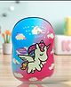 Pollo Klassik Small 5 L Backpack, kids bacpack, Princess bag, School, Travel, Everyday, Classic, Adjustable straps, Girls bag, Beautiful bag ,Fashionable, Printed ,Zip bag  (Multi Color) - Height 5 inch
