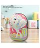 Pollo Klassik Small 5 L Backpack, kids bacpack, Princess bag, School, Travel, Everyday, Classic, Adjustable straps, Girls bag, Beautiful bag ,Fashionable, Printed ,Zip bag  (Multi Color) - Height 5 inch