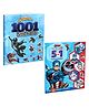 Spider-Man and Captain America Sticker and Colouring Pack of 2 Books | Stickers -  Colouring and Activities for Kids [Paperback] Parragon