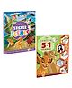 The Lion King 5-in-1 Colouring and Classics Sticker Book (Pack of 2 Books) | Stickers -  Colouring and Activities for 5 to 8 Year Old Kids [Paperback] Parragon