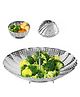 SYGA Stainless Steel Steamer Basket for Vegetable/Insert for Pots, Pans, Crock Pots & More. 6.3