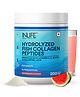 INLIFE Marine Collagen Powder | Fish Collagen Peptides Supplements for Skin | Vitamin E, Biotin, Hyaluronic Acid & Vitamin C | For Women & Men (Watermelon, 200g)