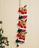 eCraftIndia Merry Christmas Ornaments Santa Claus Snowman Hanging Decoration
