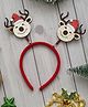 eCraftIndia Girls Christmas Reindeer Design Headband