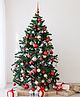 eCraftIndia Green Artificial Christmas Tree with Metal Stand Festive Decor - 120 cm