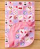 Baby Diaper Changing Waterproof Large Size Mat Sunny Day Print With PVC Material -Pink