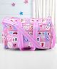Diaper Bag Multiutility Sunny Day Print With PVC Material- Pink