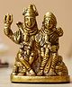 eCraftIndia Brass Shiv Parivar Murti Idol - Shiva, Parvati, Ganesha, Kartikeya Statue