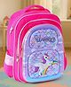 Unicorn Printed Backpack Pink - Height 15 Inches