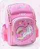 Babyhug Backpack With Unicorn Print Pink - Height 14.5 Inches
