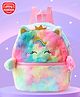 Play Nation Unicorn Soft Toy Bag|1 Main Compartment,1 Pocket|Long lasting and Durable Zippers| For School, Travel and Outdoors|Multicolor- 12inches