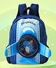 Play Nation Soft Toy Bag With Dino Print Blue - Height 12.2 Inches