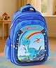 Dino Land Print Backpack Blue - Height - 16.5 Inches