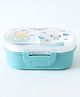 Leak Proof And Freezer Safe Bear Print Lunch Box - Blue